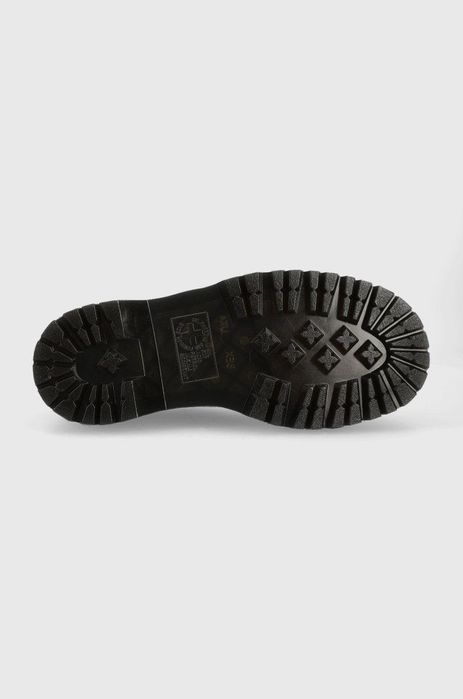 Шкіряні туфлі дербі на платформі Dr.Martens 1461 Quad