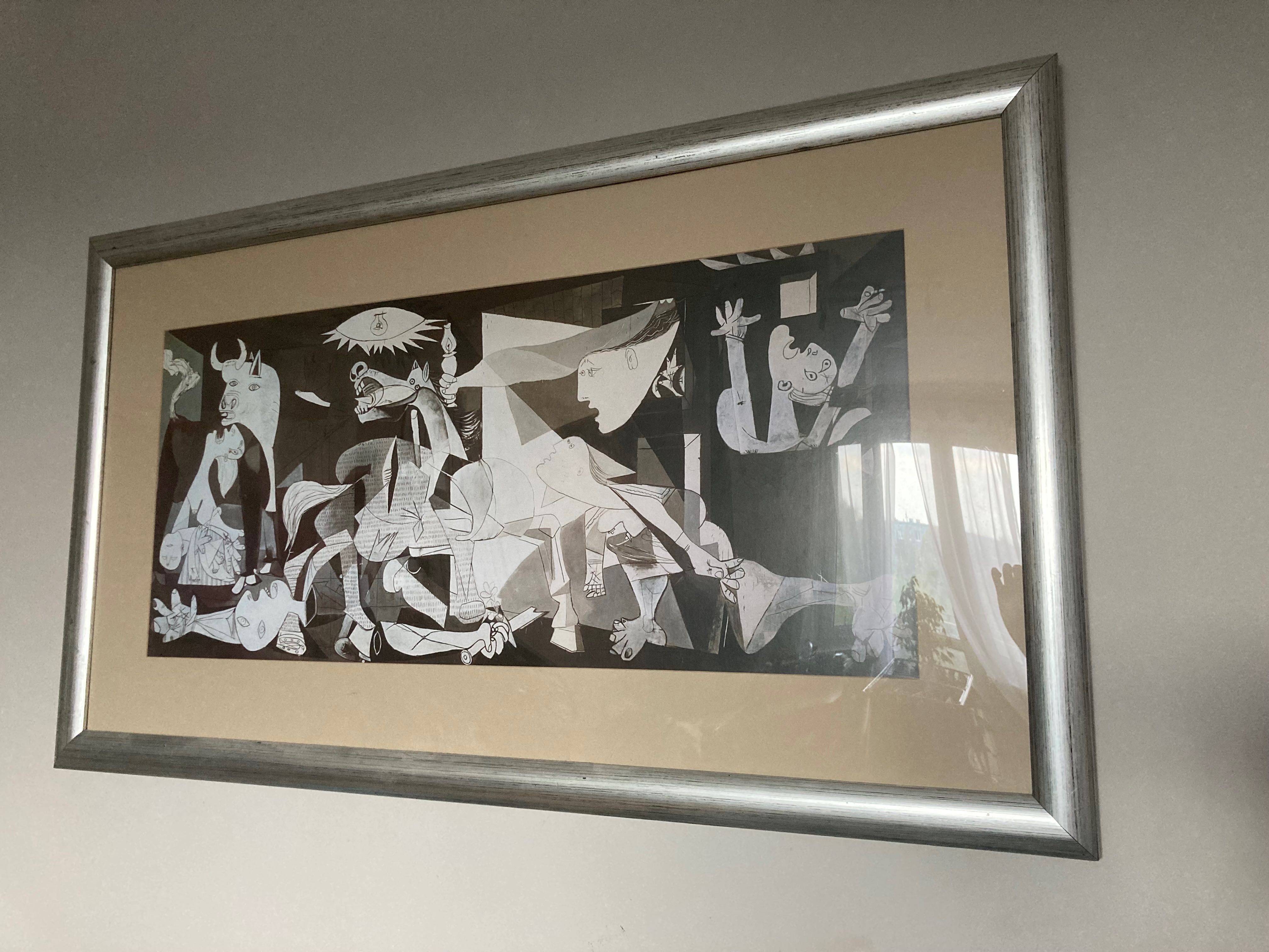 Grafika w ramie Guernica obraz Pablo Picasso 120x70 cm