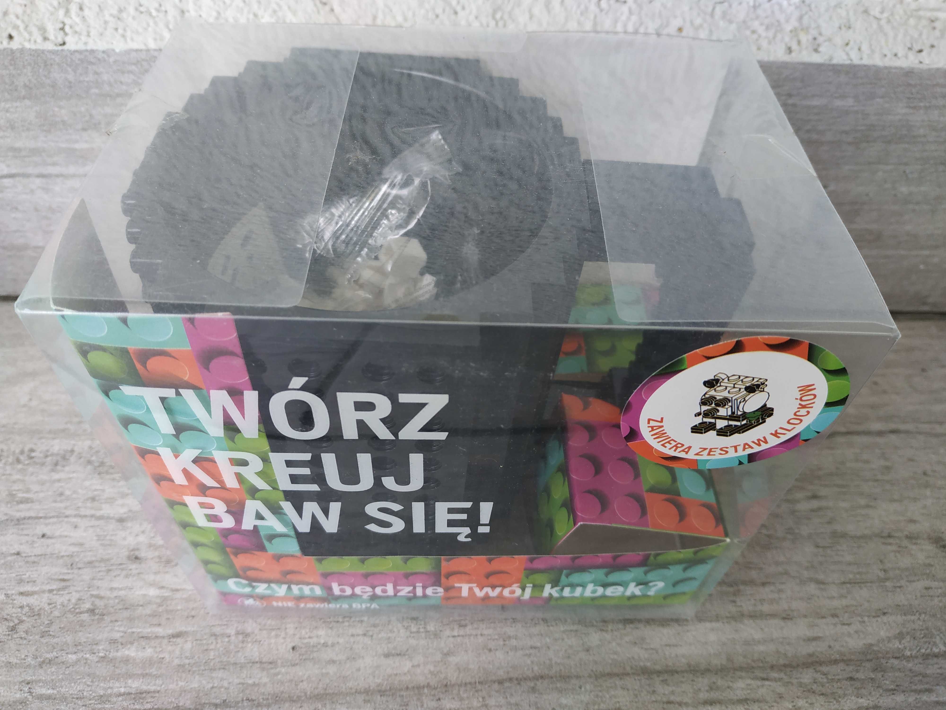 Kubek klockowy + klocki zestaw kreatywny LEGO - NOWY Warszawa Ursynów