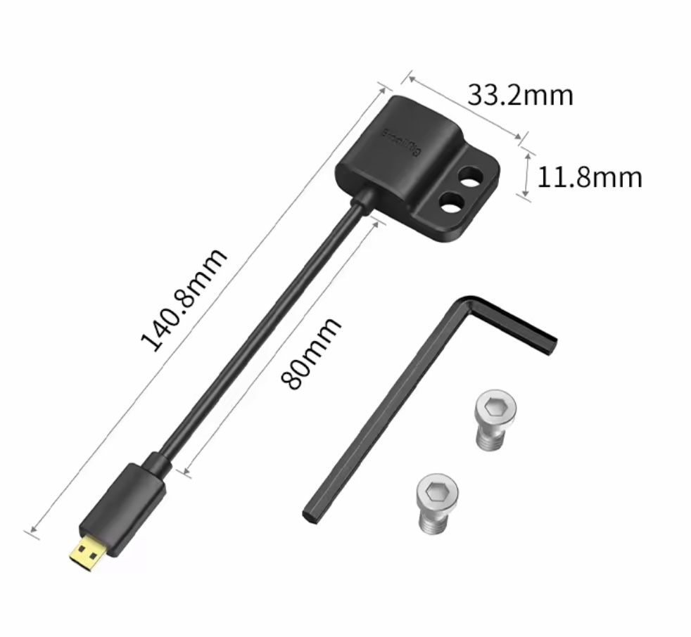 Адаптер SmallRig 3021 кабель HDMI - micro HDMI (D - А) Sony та інші