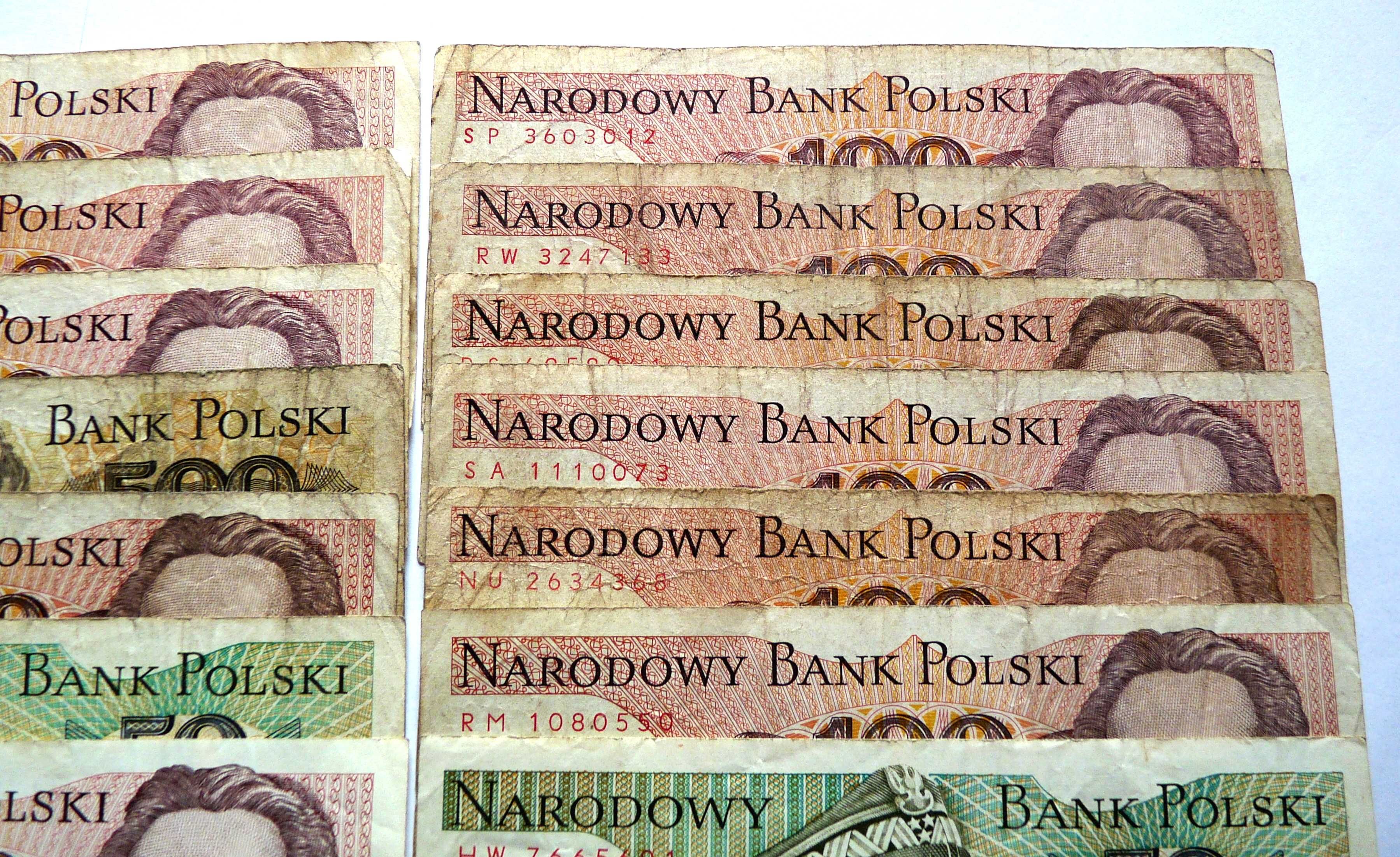 Zestaw banknotów PRL nr 4