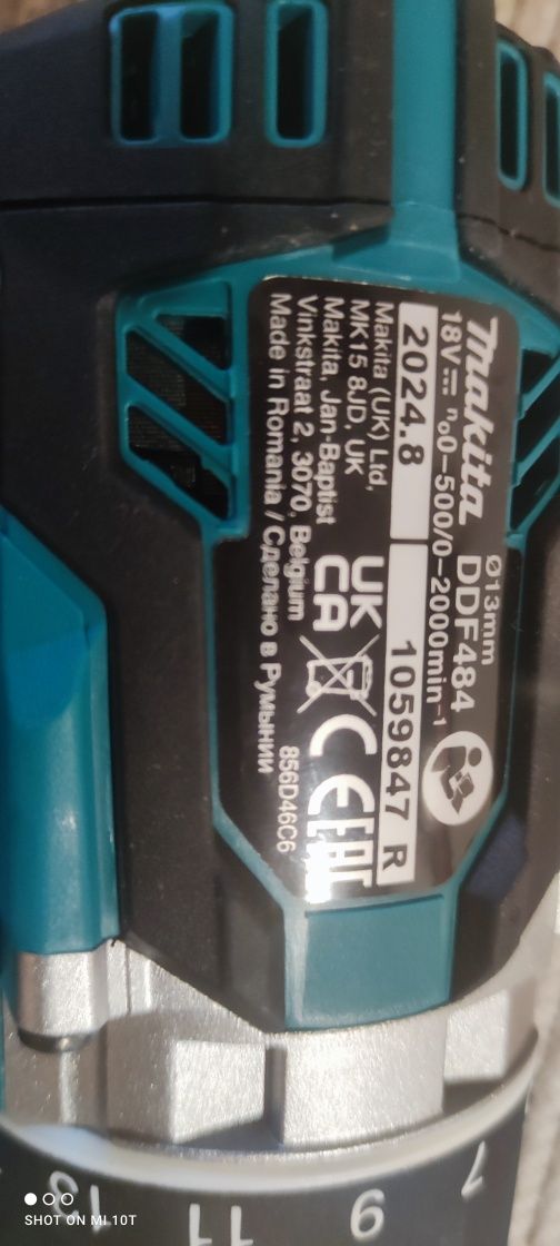 Wkrętarka Makita DDF484 nowa