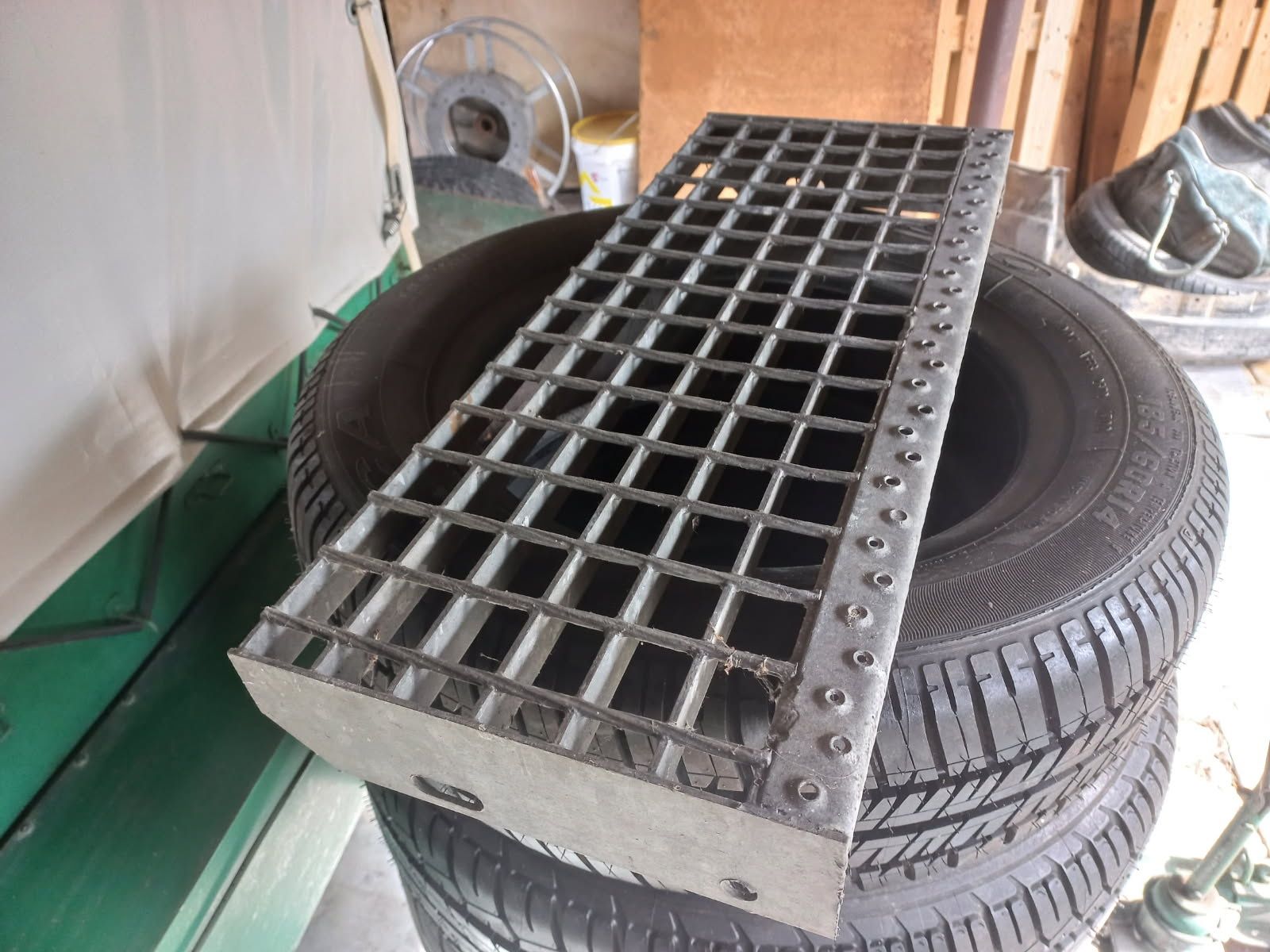 Stopnie stopień krata Wema metalowe ocynkowane 60x24x3 nowe