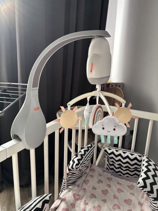 Мобіль нічник 2 в 1 Fisherprice, хмаринки