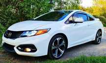 Honda Civic WERSJA SI COUPE ORYGINAŁ LAKIER! 2.4 205KM! biała MANUAL 6 silnik k24!