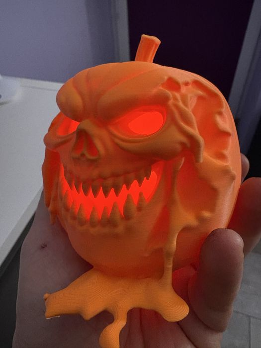 Ozdoba na Halloween-  Świecąca dynia