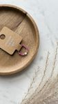 Pierścionek Moon Petal z naturalnych kamieni mindihandmade.pl