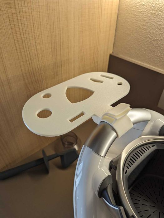 Suporte para utensílios + suporte para tampa Thermomix Bimby.