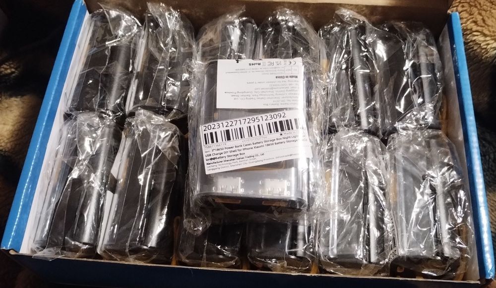 Павербанк 9000mah з акумуляторами, power bank