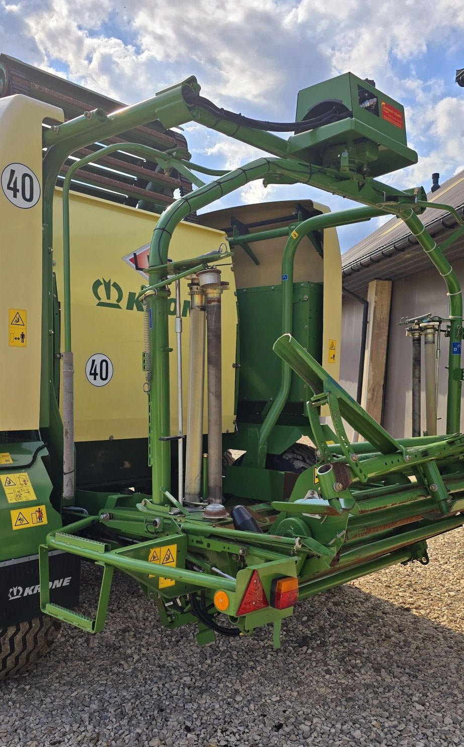 Krone Comprima CF 155  XC Prasoowijarka Gotowa do pracy!!! Z Niemiec !