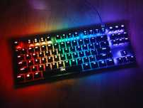 HyperX Alloy Origins Core Red RGB TKL 80% klawiatura gamingowa