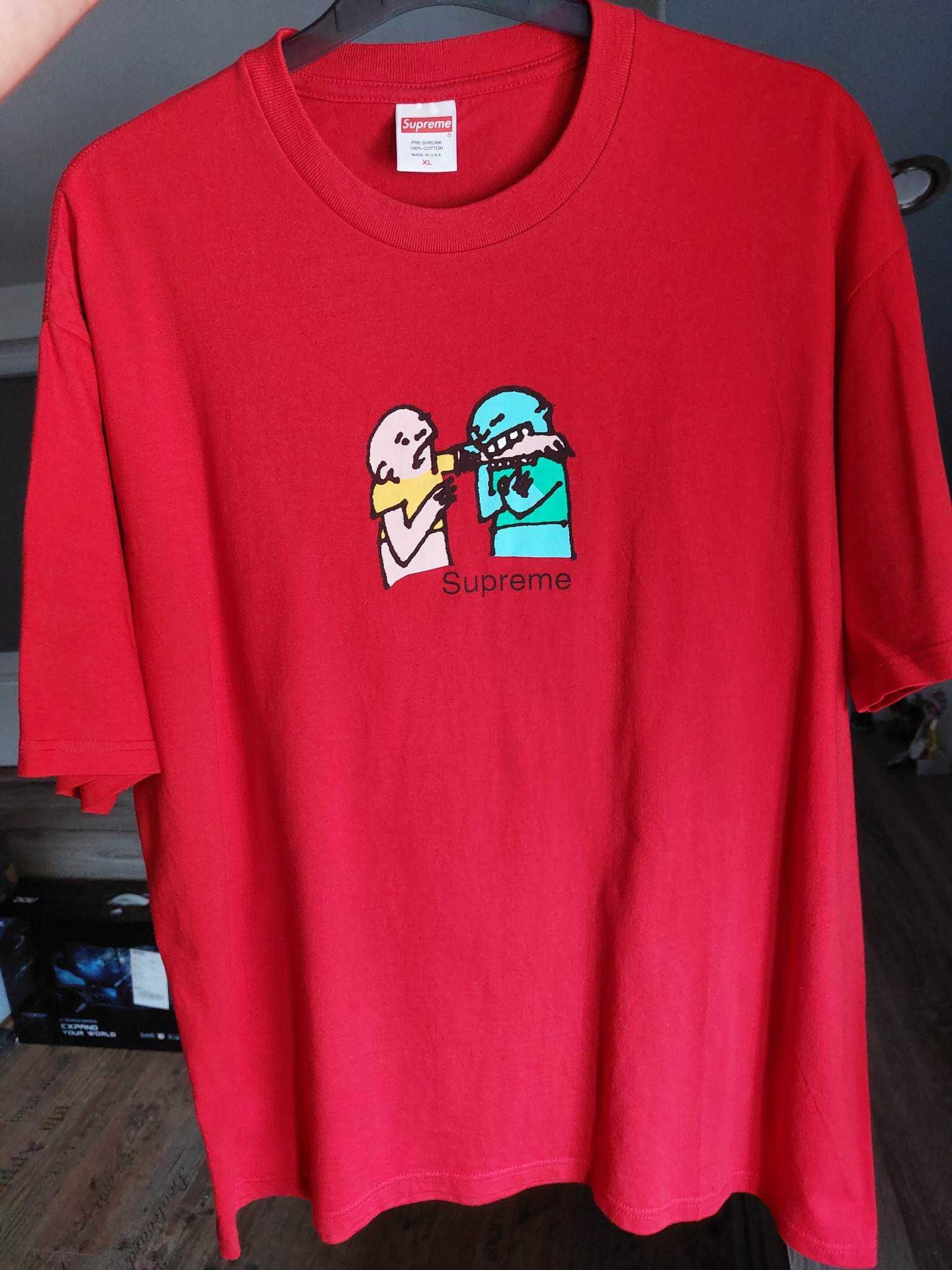 SUPREME Bite Tee Red XL FW19