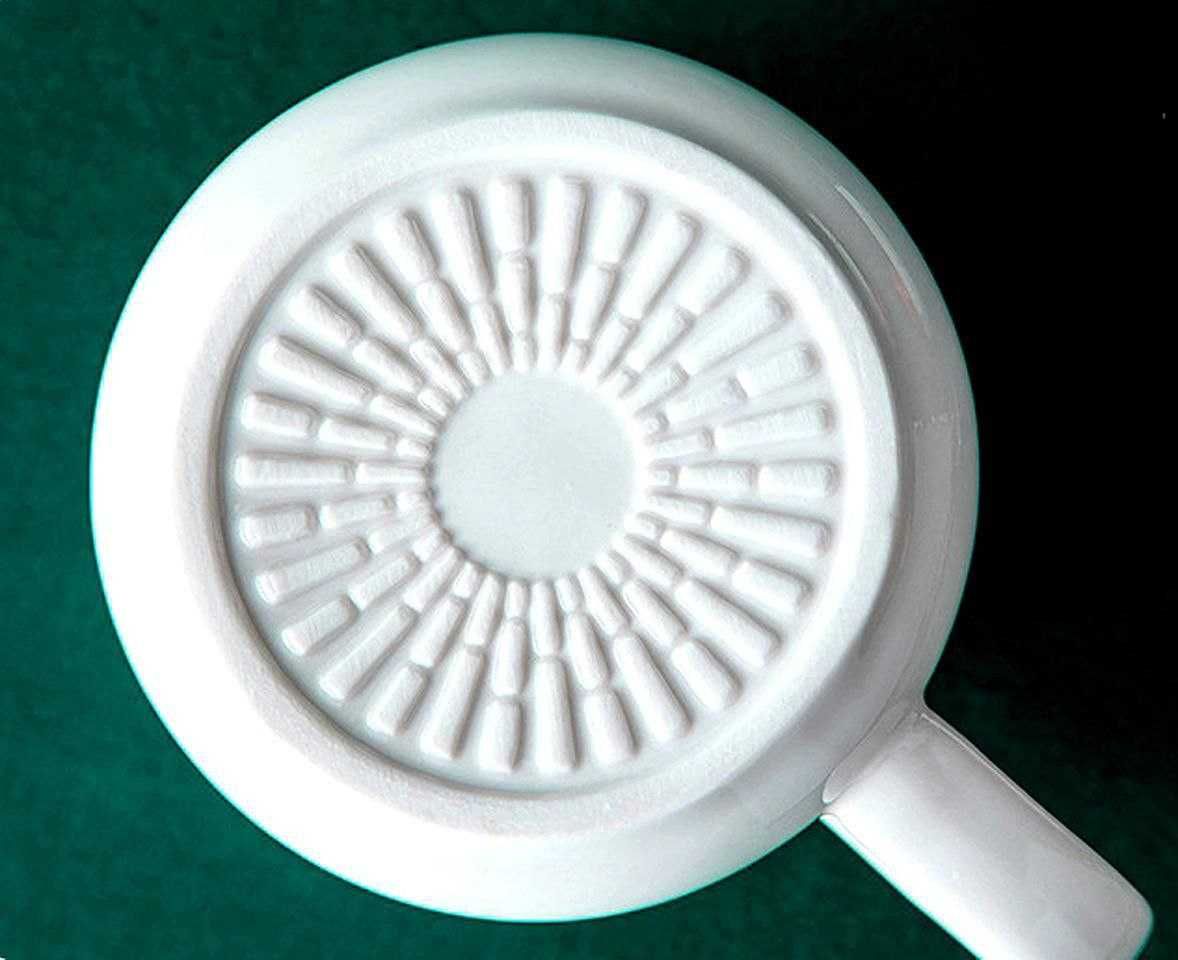 Чашка керамическая с крышкой и подставкой с подогревом ложкой