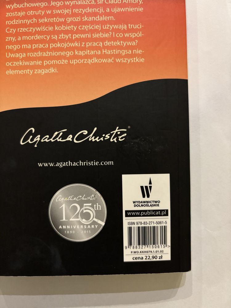 Agata Agatha Christie Czarna Kawa