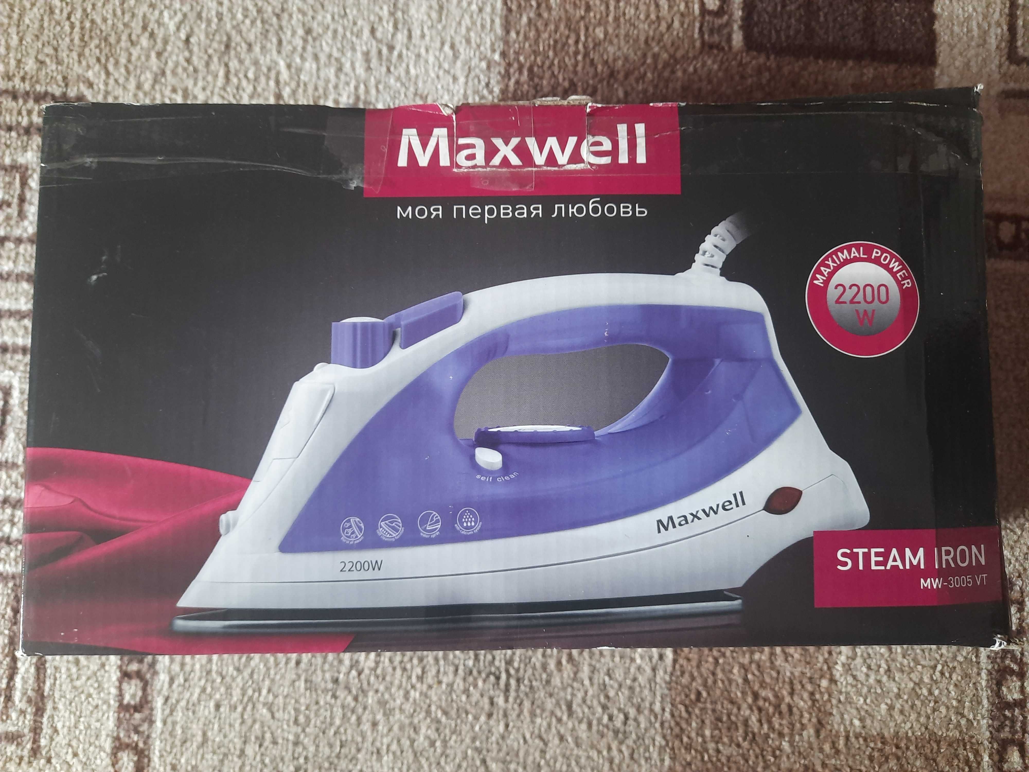 Утюг Maxwell MW-3005 VT