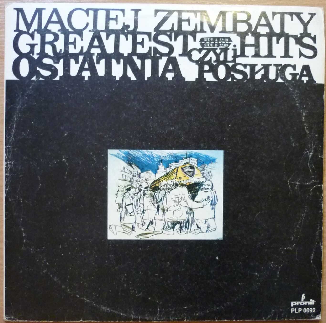 winyl Maciej Zembaty – Greatest Hits Czyli Ostatnia Posługa