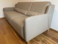 Sofa skórzana etap z funkcją spania
