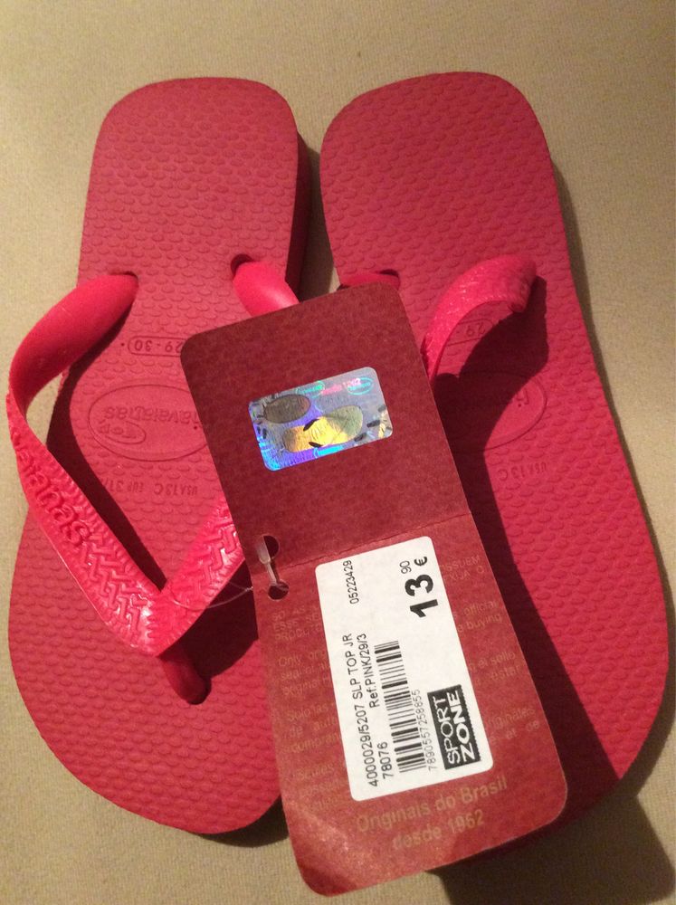 Havaianas novas t27/28 e 29/30