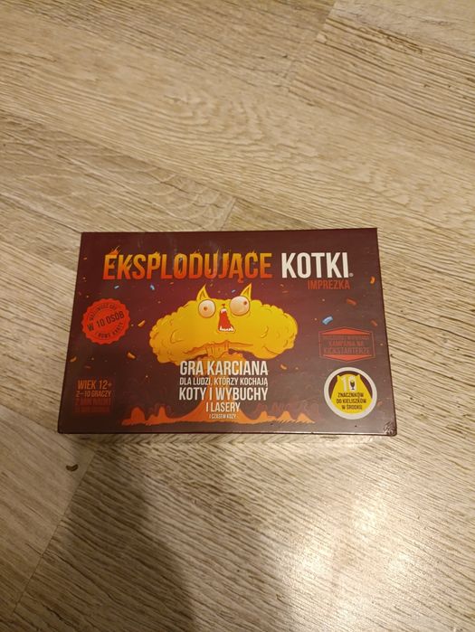 Eksplodujące Kotki Imprezka gra karciana NOWA FOLIA