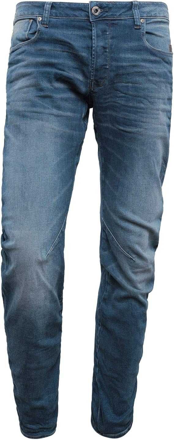 Męskie Jeansy G-STAR RAW ARC 3D SLIM Worker Blue Faded 27W 32L