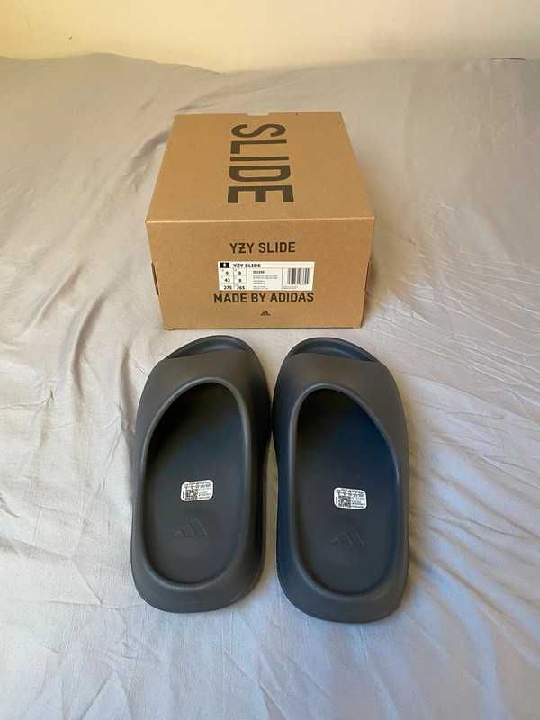 *NoweAdidas YeezySlideGreyButy*Dowód zakupu 38