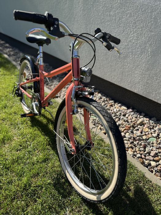 Rower trekkingowy dziecięcy Btwin Riverside 500 20” kolor koralowy