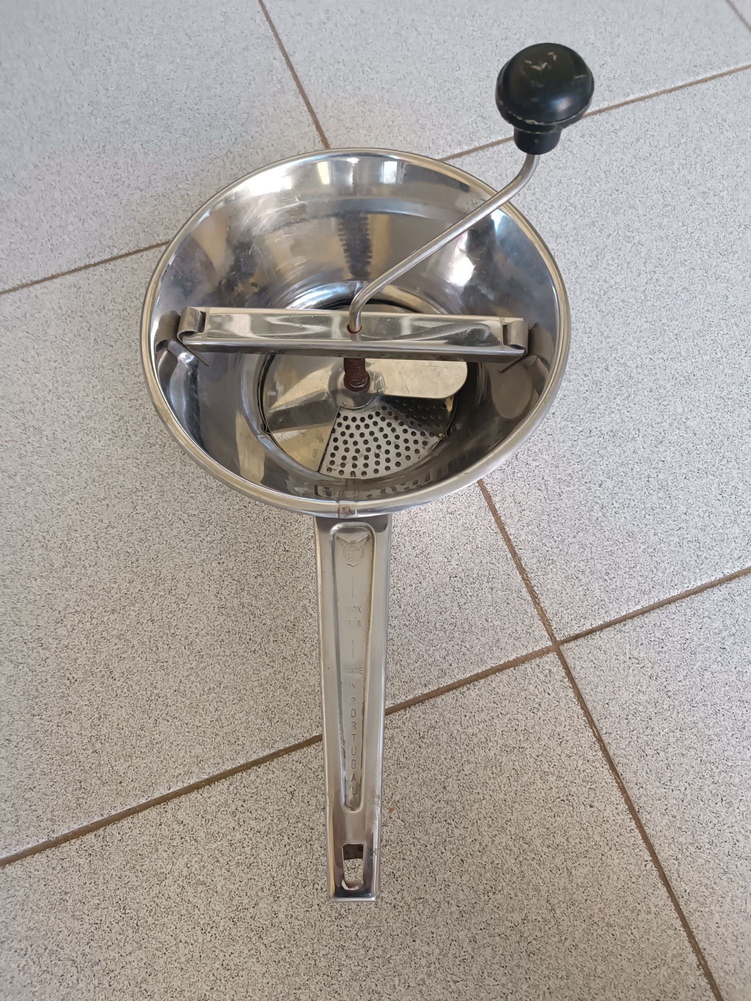 Passe vite manual inox