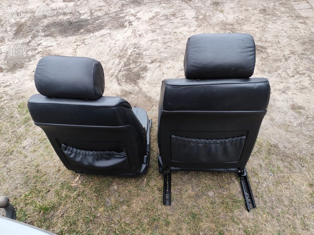 Skórzane fotele BMW E39