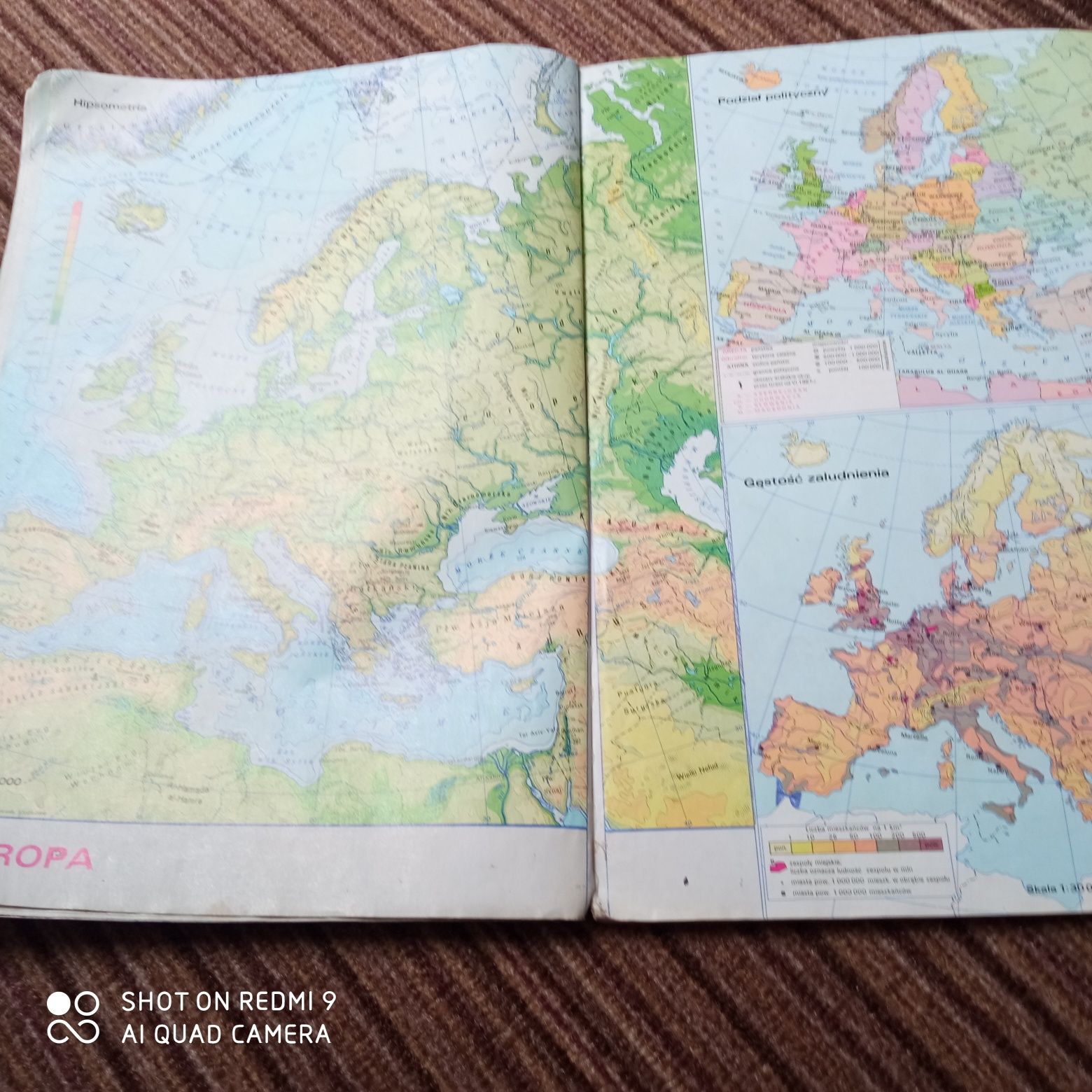 Atlas geograficzny bdla klas 6-8