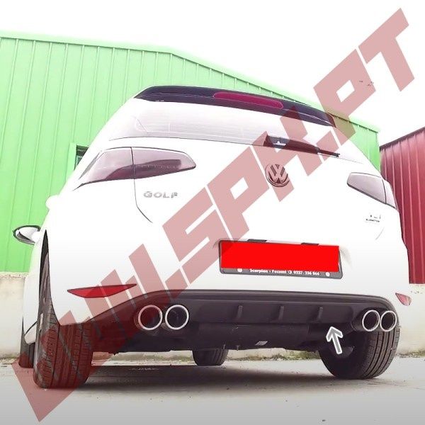 Difusor Traseiro VW Golf 7 - Novo