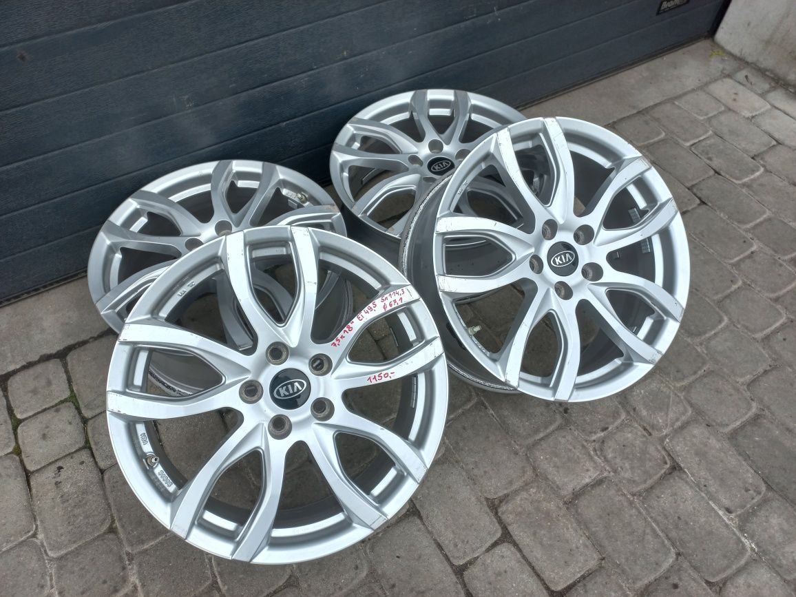 Felgi aluminiowe 18" 5x114,3 do Kia
