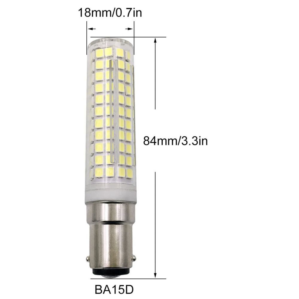 Светодиодные лампы B15 136-2835 SMD Light 8W 220V