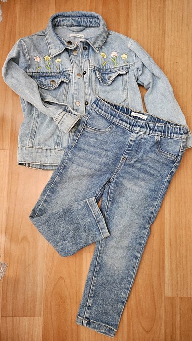 Джинсовий комплект для дівчинки