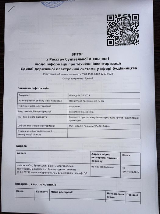 Срочно Продам комерційне приміщення вільного призначення  під офіс або
