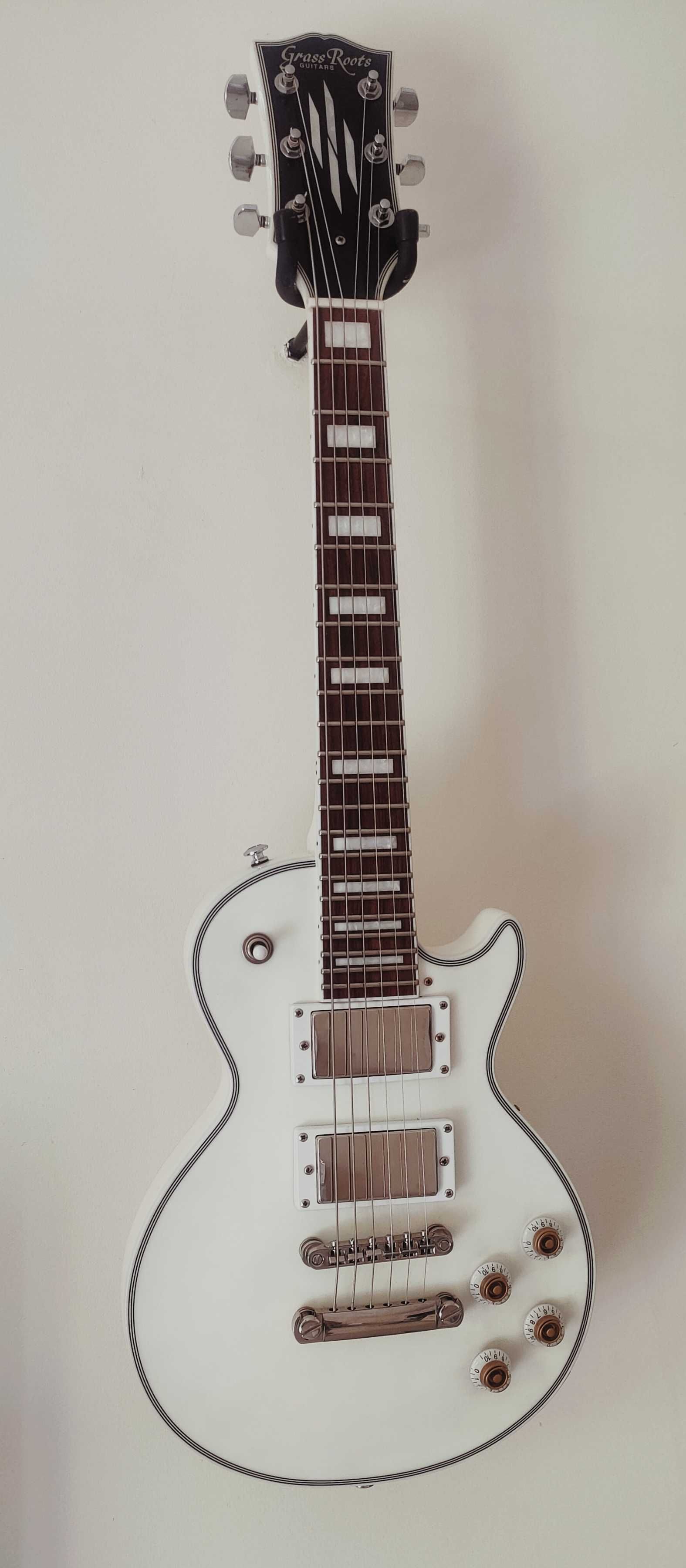 Gitara elektryczna ESP Grassroots Mini White