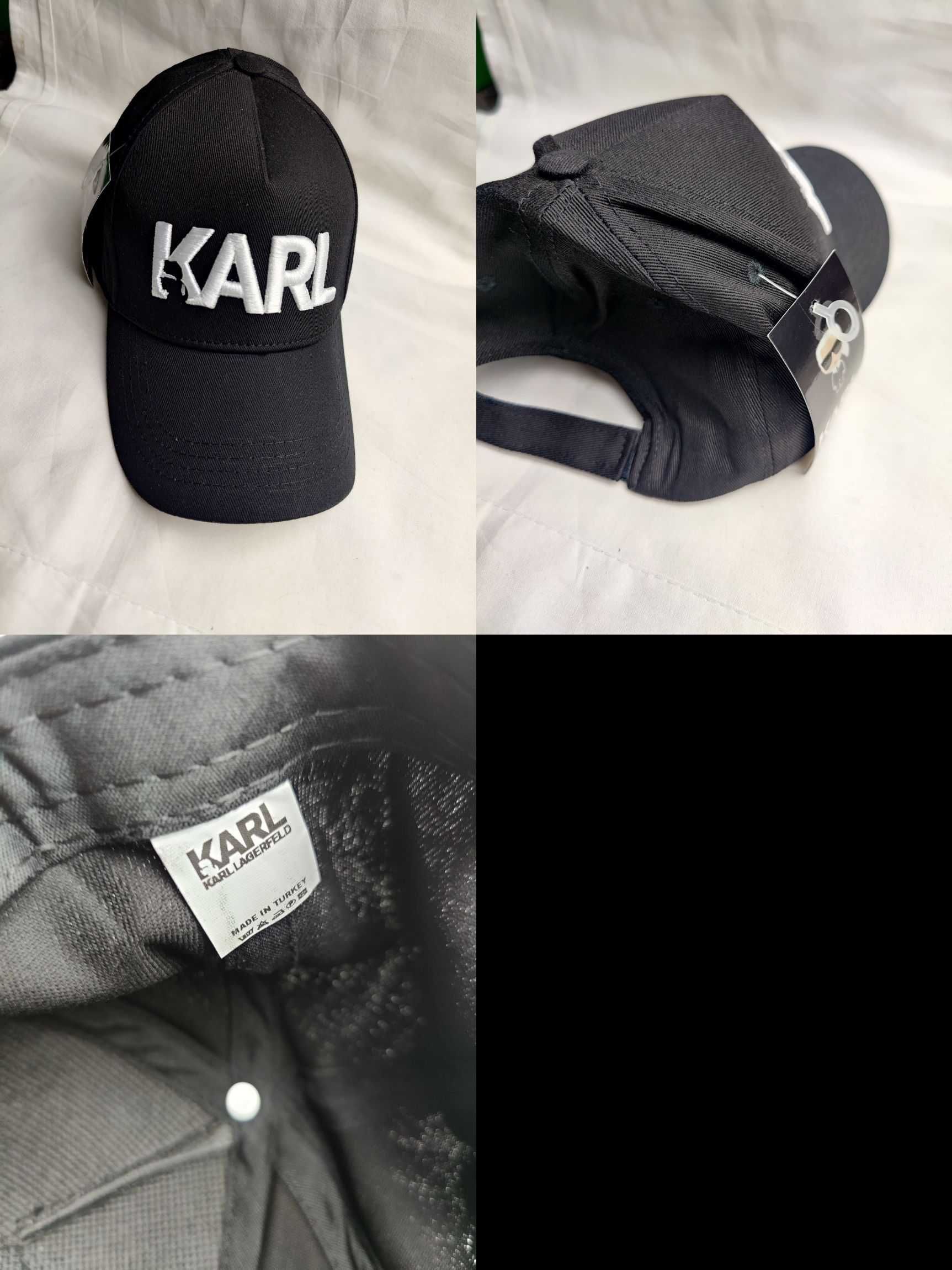 Czapka z daszkiem ralph lauren karl lagerfeld czapki