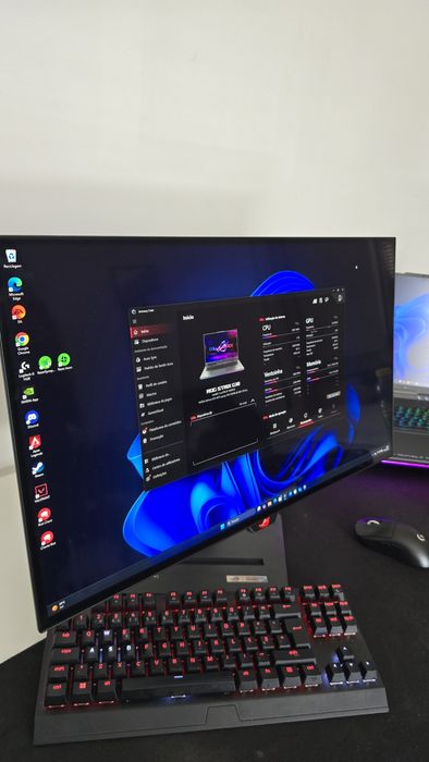 Setup Completo Gamer ASUS ROG Strix+Monitor Oled Asus e componentes