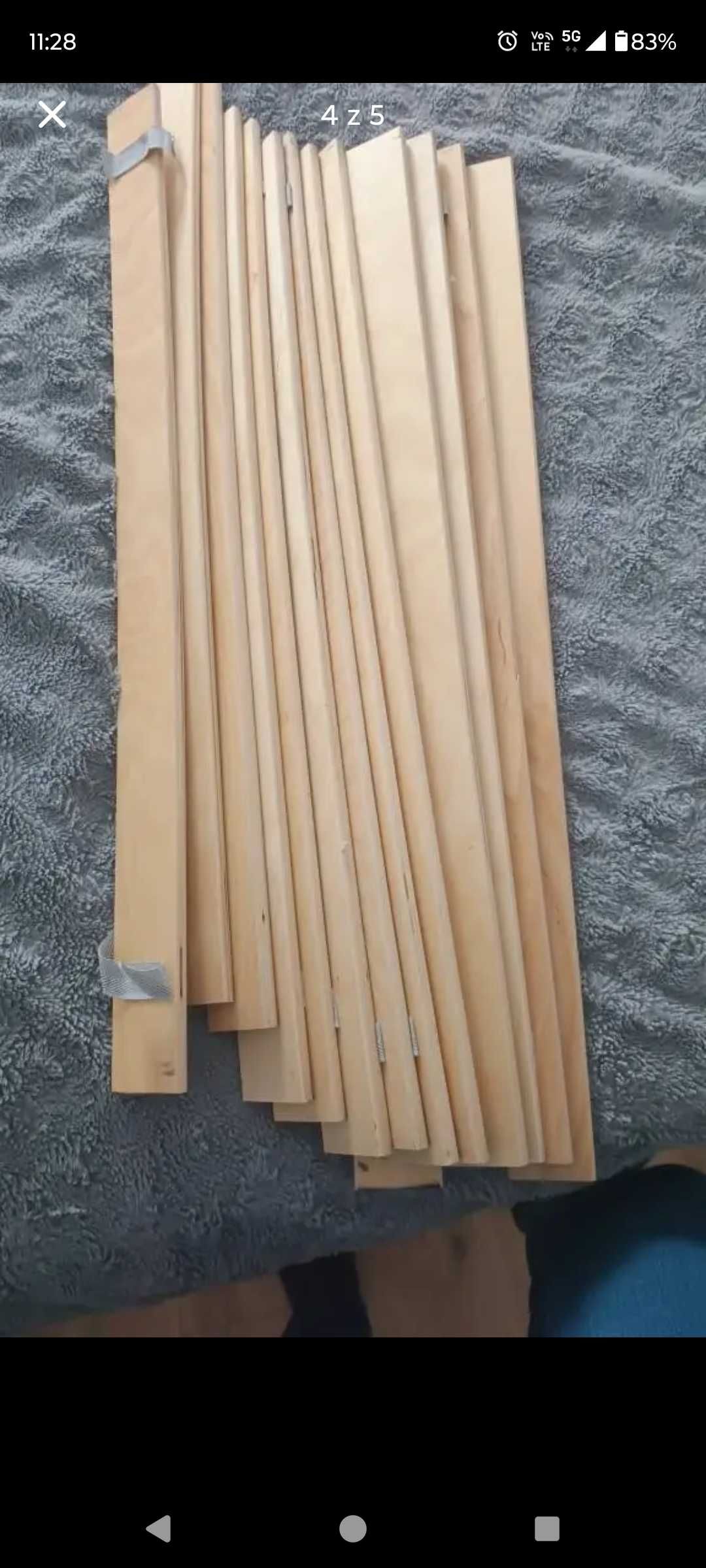 Łóżko Ikea kritter