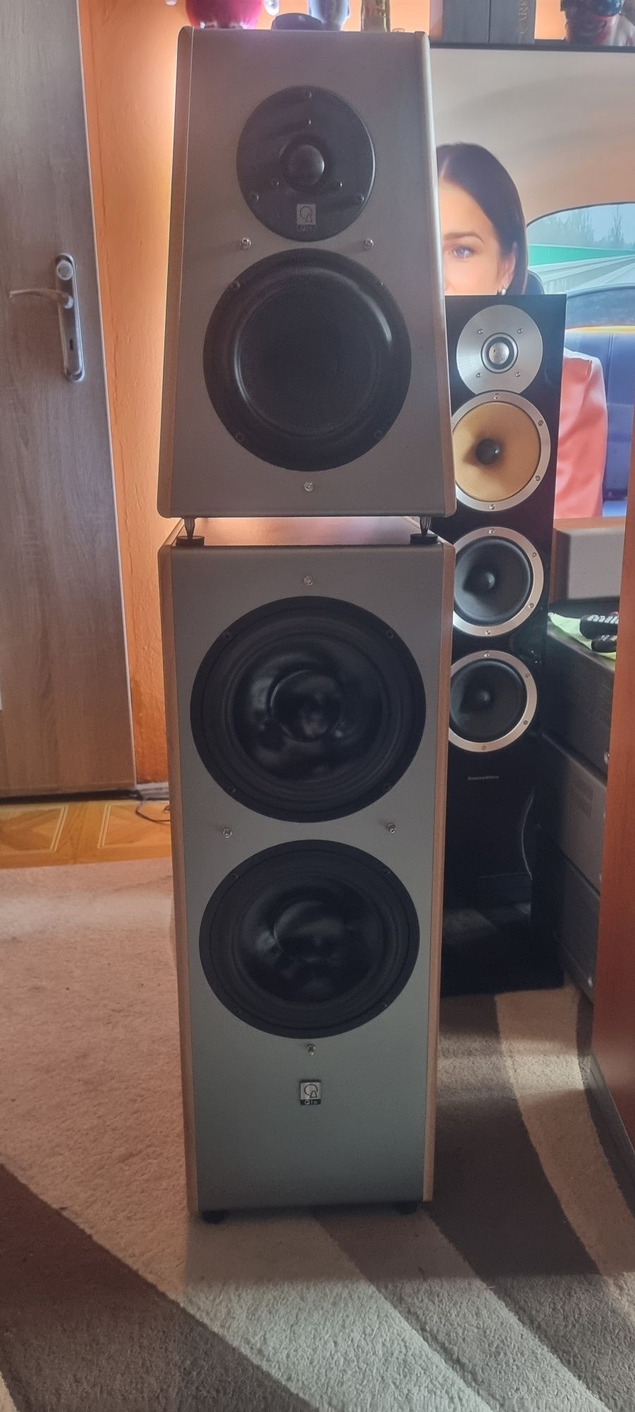 KOLUMNY podłogowe QLN 82 Sub + QLN Signature MKII