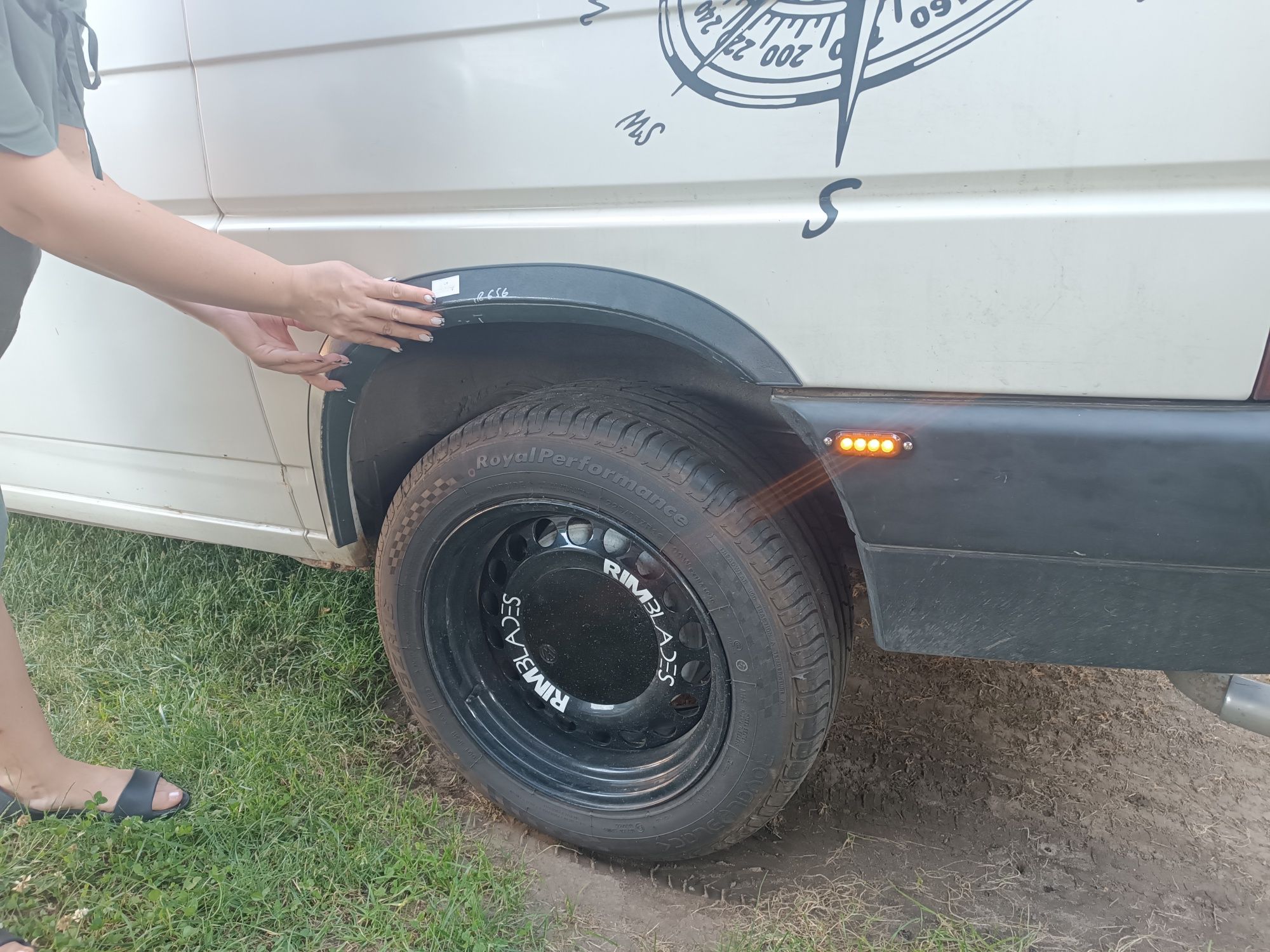 Nakładki na nadkola VW T4 TRANSPORTER 4szt