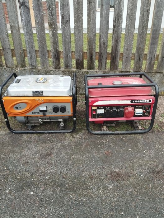 2 agregaty generatory  prądotwórcze Einhell .Honda Gx  270