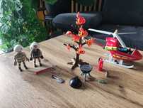 PLAYMOBIL 71195 Helikopter strażacki strażak City Action