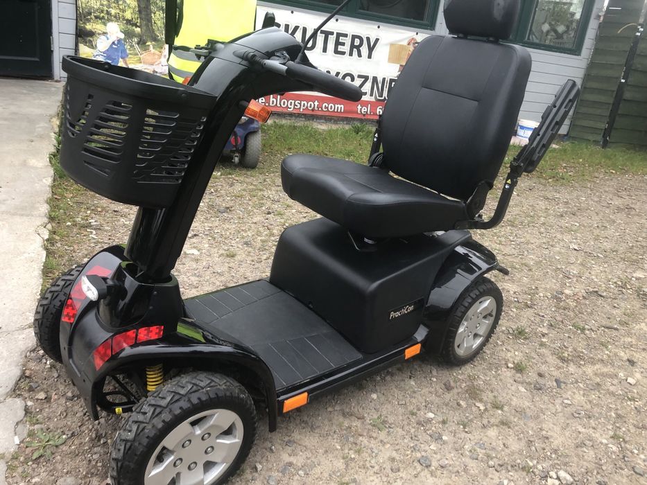 Skuter inwalidzki elektryczny luna victory 4 kolowa z ladowarka