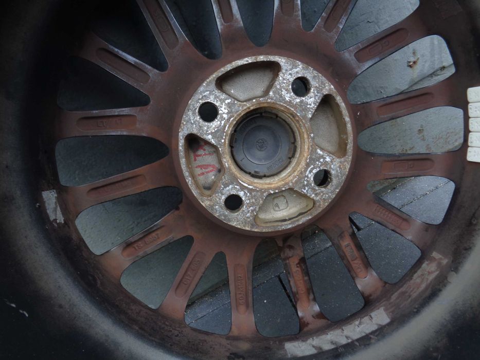 Polerowane alufelgi CMS 15 cali 4x108 FORD + opony letnie 7mm, wysyłka