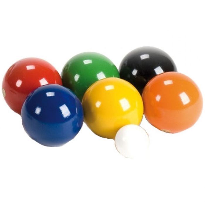 Drewniane Kule Do Gry 6 Szt. - Boule, Bule, Petanque Londero 75 Mm