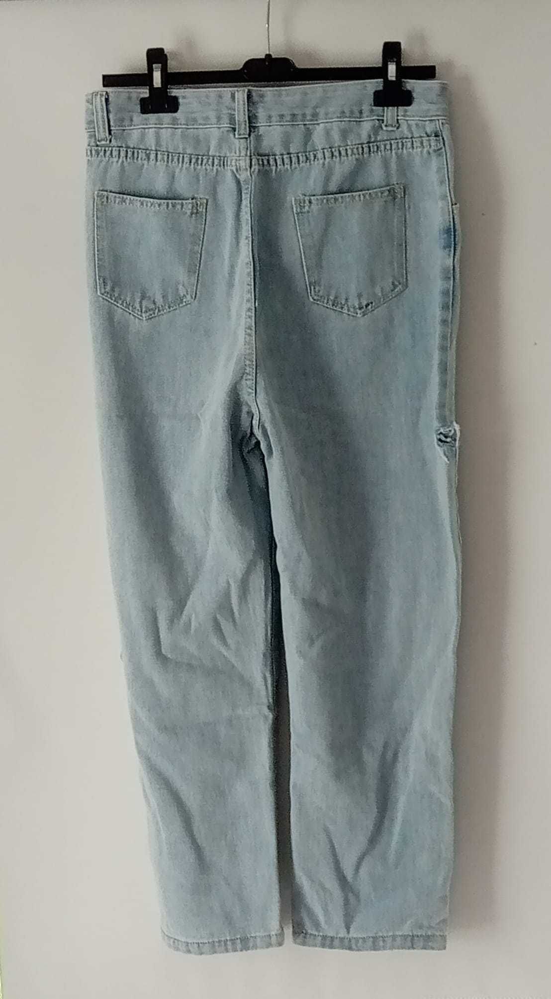 Spodnie damskie jeans wide leg