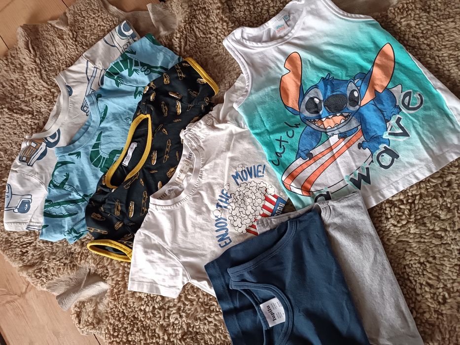 Bluzeczki dla chłopca 92-98