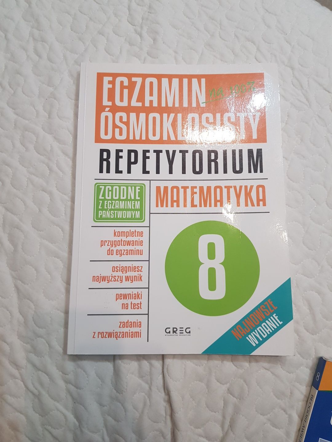 Matematyka repetytorium  egzamin 8 klasisty