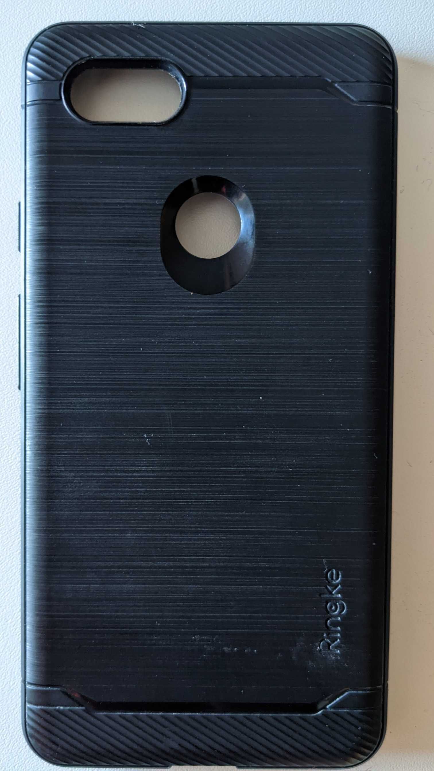 Capa Ringke para Google Pixel 3 XL + proteção ecrã vidro temperado H9