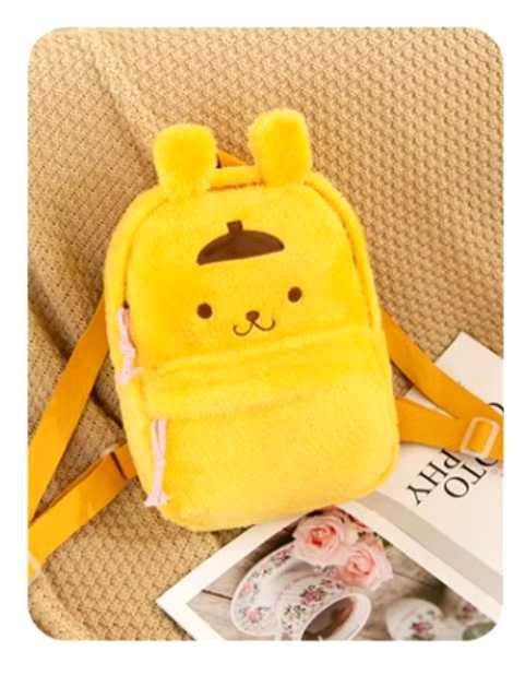 piękny pluszowy plecak szkolny Pompompurin Hello Kitty Sanrio Kawaii